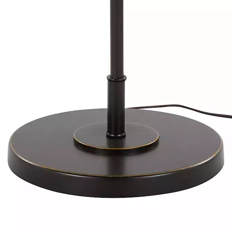 Kirklands Home Bronze Metal Puck Floor Lamp Brown Best