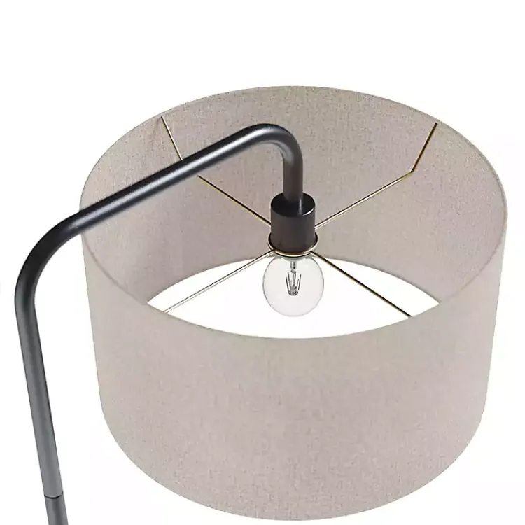 Kirklands Home Bronze Metal Puck Floor Lamp Brown Best