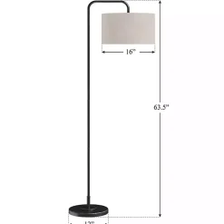 Kirklands Home Bronze Metal Puck Floor Lamp Brown Best
