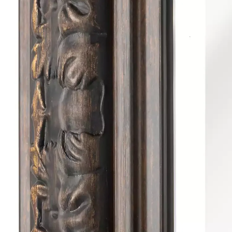 Kirklands Home Bronze Ornate Beveled Framed Wall Mirror