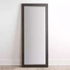 Kirklands Home Bronze Ribbed Devin Profile Mirror, 28x68 in.