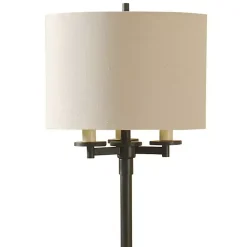 Kirklands Home Bronze Selena Candelabra Floor Lamp Tan New