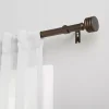 Kirklands Home Bronze Stacked Cylinder Curtain Rod, 120 in. Sale