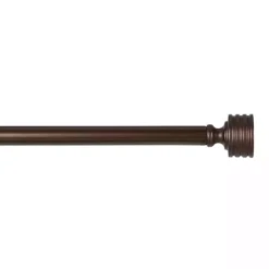 Kirklands Home Bronze Stacked Cylinder Curtain Rod, 120 in. Sale