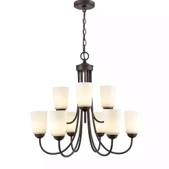 Kirklands Home Bronze Traditional 9-Light Chandelier Best