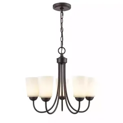 Kirklands Home Bronze Traditional 5-Light Chandelier Brown Online