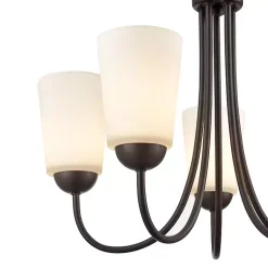 Kirklands Home Bronze Traditional 5-Light Chandelier Brown Online