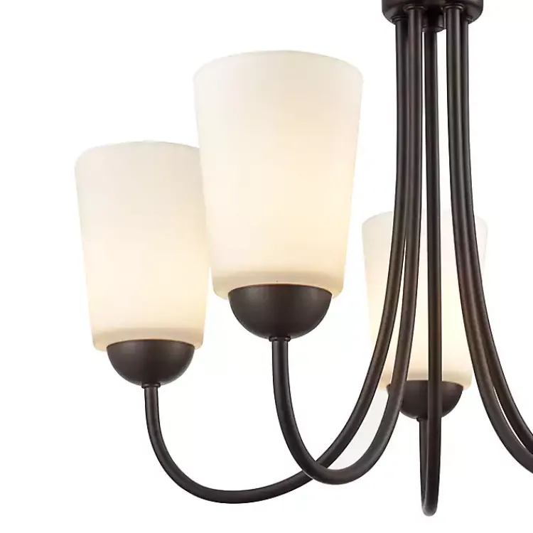 Kirklands Home Bronze Traditional 5-Light Chandelier Brown Online