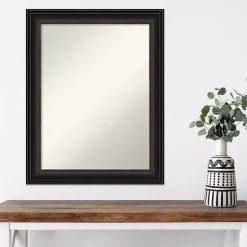 Kirklands Home Bronze Trio Oil Rubbed Decorative Framed Mirror Sale