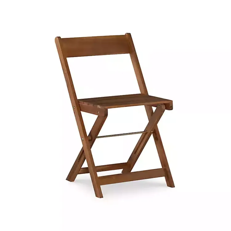 Kirklands Home Acacia Wood 3-pc. Bistro Set Brown Discount