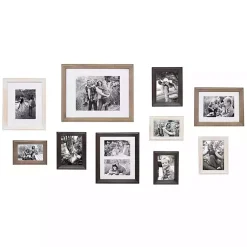 Kirklands Home Brown and Gray 10-pc. Gallery Wall Frame Set Outlet
