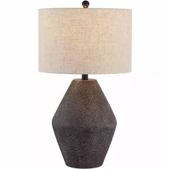 Kirklands Home Brown Angled Gourd Ersta Table Lamp Tan Online
