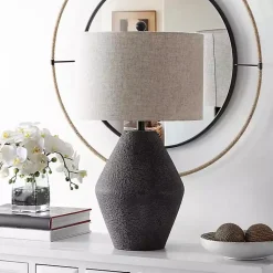 Kirklands Home Brown Angled Gourd Ersta Table Lamp Tan Online
