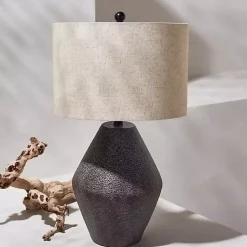 Kirklands Home Brown Angled Gourd Ersta Table Lamp Tan Online