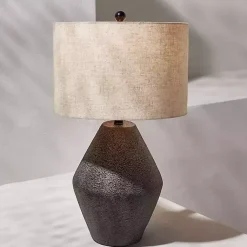 Kirklands Home Brown Angled Gourd Ersta Table Lamp Tan Online