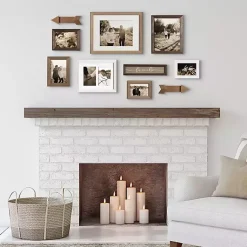 Kirklands Home Brown Arrow 10-pc. Gallery Wall Picture Frame Set Clearance
