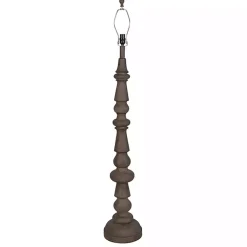 Kirklands Home Carved Spindle Floor Lamp Brown Online