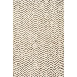 Kirklands Home Brown Chevron Valen Area Rug, 8x10