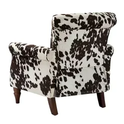 Kirklands Home Brown Cow Print Upholstered Accent Chair Online