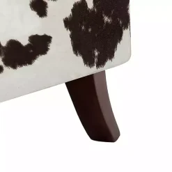Kirklands Home Brown Cow Print Upholstered Accent Chair Online