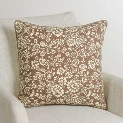 Pillows>Kirklands Home Brown Fall Floral Pillow
