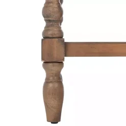 Kirklands Home Farmhouse 3-Drawer Console Table Brown