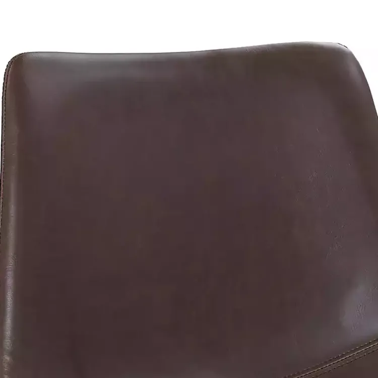 Kirklands Home Faux Leather Bar Stools, Set of 2 Brown Online