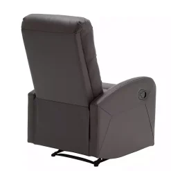 Kirklands Home Faux Leather Dormi Recliner Brown Sale