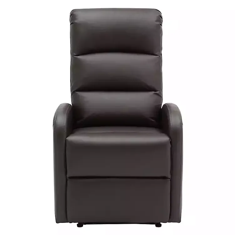 Kirklands Home Faux Leather Dormi Recliner Brown Sale