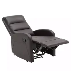 Kirklands Home Faux Leather Dormi Recliner Brown Sale