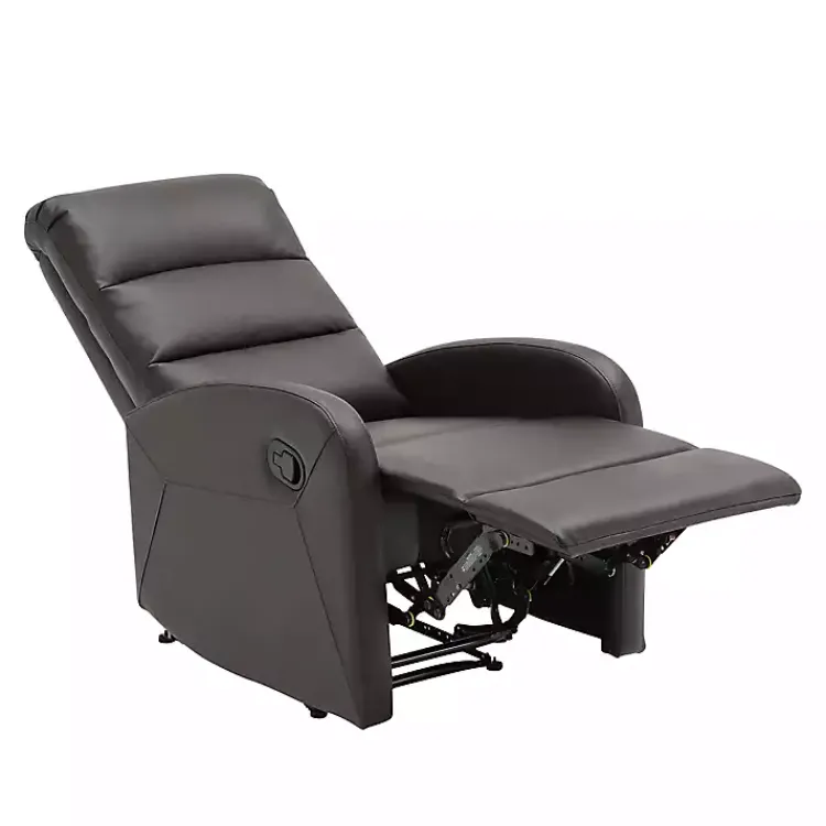 Kirklands Home Faux Leather Dormi Recliner Brown Sale