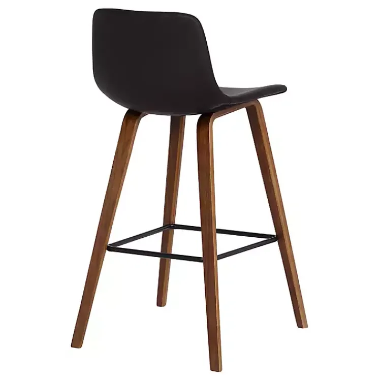 Kirklands Home Faux Leather Maddie Bar Stool Brown Outlet