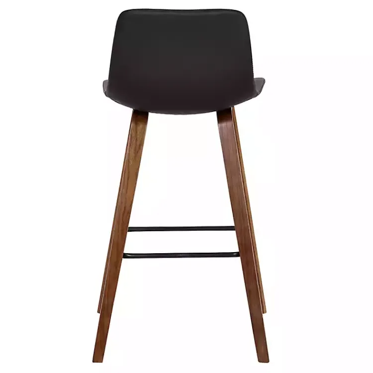 Kirklands Home Faux Leather Maddie Bar Stool Brown Outlet