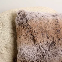 Pillows>Kirklands Home Faux Wolf Fur Pillow Brown
