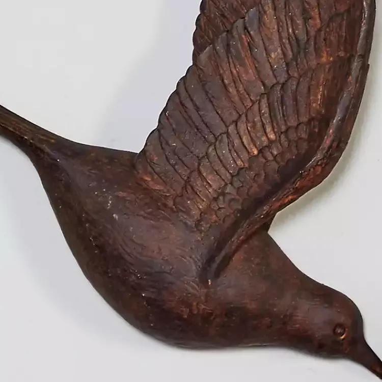 Kirklands Home Flying Birds Wall Sculptures, Set of 3 Brown Best