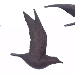 Kirklands Home Flying Birds Wall Sculptures, Set of 3 Brown Best