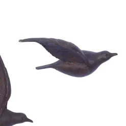 Kirklands Home Flying Birds Wall Sculptures, Set of 3 Brown Best