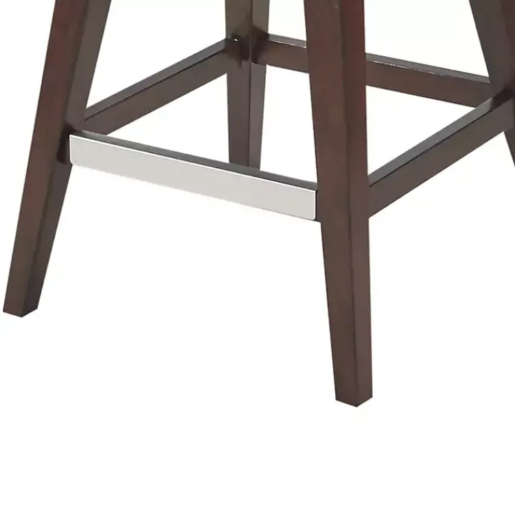 Kirklands Home Ivey High Wingback Swivel Counter Stool Brown Discount