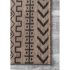 Kirklands Home Jamie Outdoor Area Rug, 5x7 Brown Sale