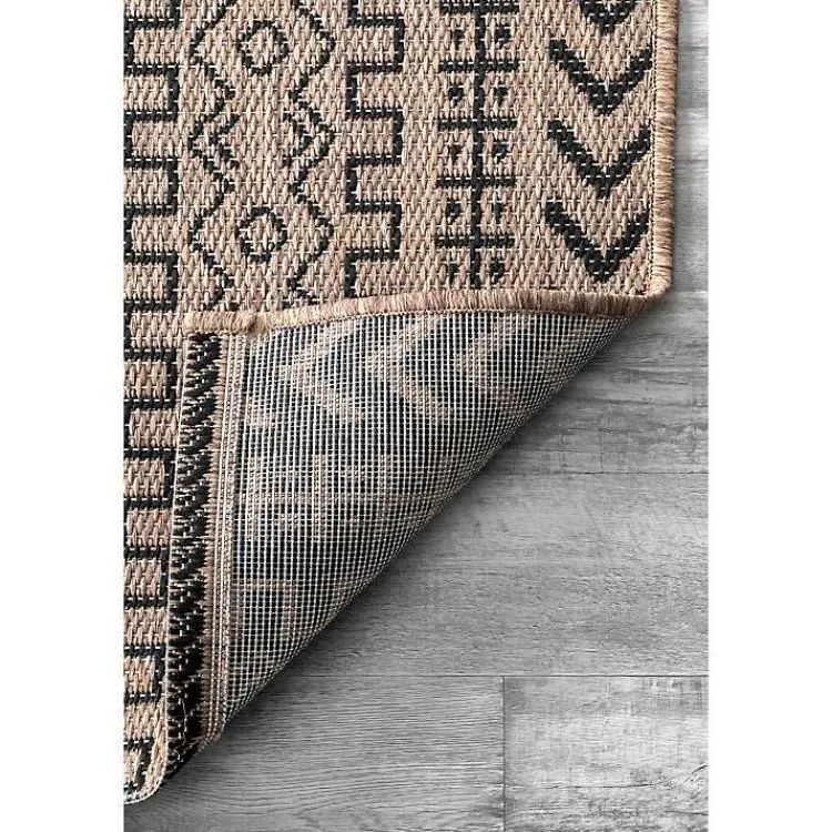 Kirklands Home Jamie Outdoor Area Rug, 5x7 Brown Sale