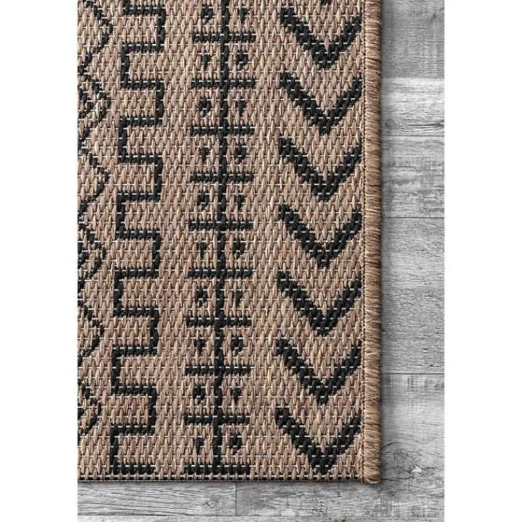 Kirklands Home Jamie Outdoor Area Rug, 6x9 Brown Online
