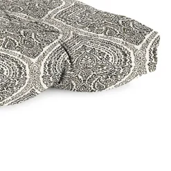 Kirklands Home Medallion Tufted Outdoor Bench Cushion Brown Clearance