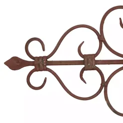 Kirklands Home Metal Scroll Panel Wall Plaque Brown Outlet