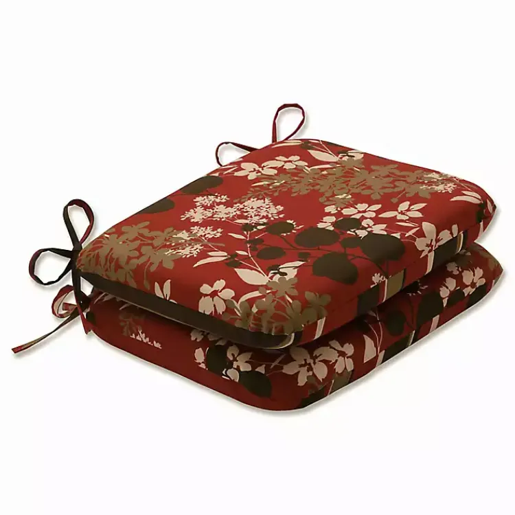 Kirklands Home Brown Montifleuri Outdoor Seat Cushions, Set of 2 Hot