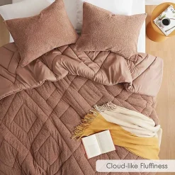 Kirklands Home Quilted Teddy 2-pc. Twin Comforter Set Brown Online