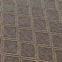 Kirklands Home Santorini Trellis Outdoor Area Rug, 6x9 Brown New