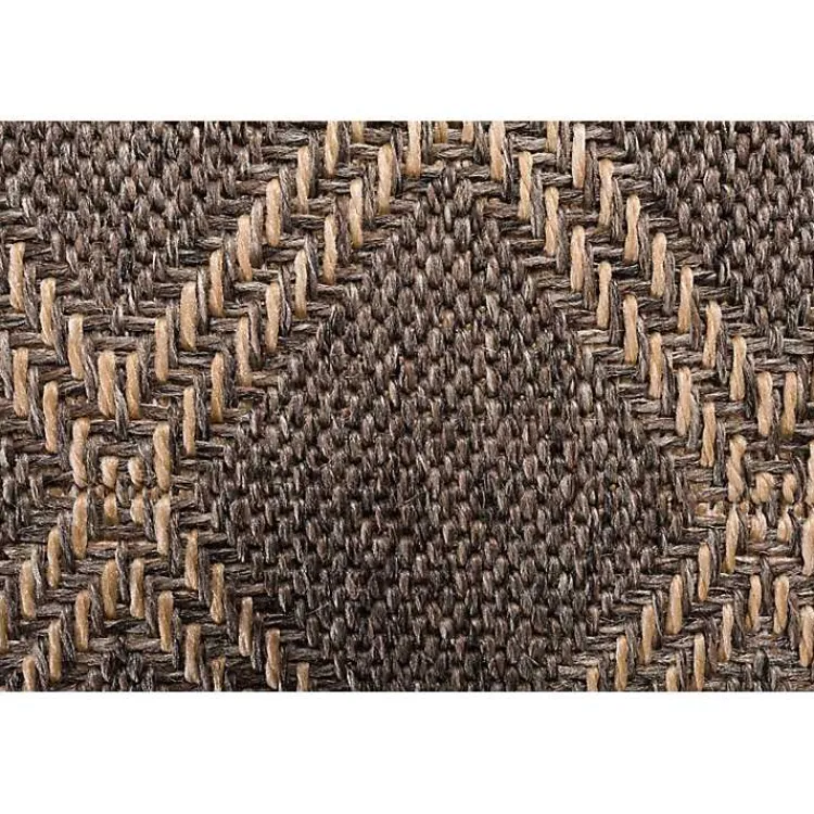Kirklands Home Santorini Trellis Outdoor Area Rug, 7x9 Brown Clearance