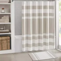 Kirklands Home Stripe Reversible Bath Mat, 30 in. Brown Online
