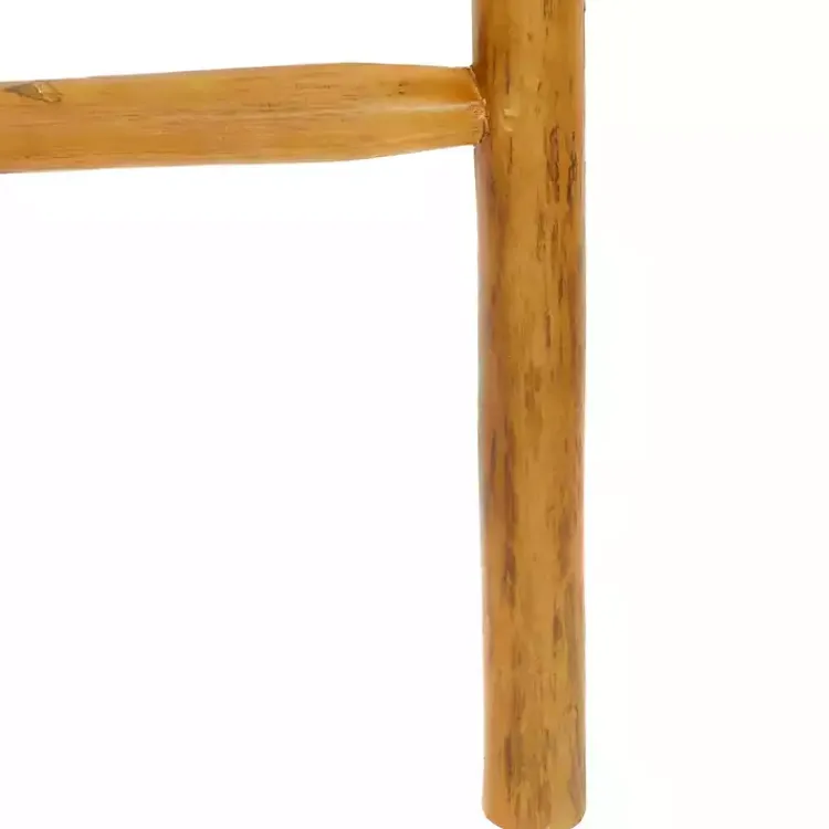 Decorative Accents>Kirklands Home Teak Wood Leaning Ladder Brown
