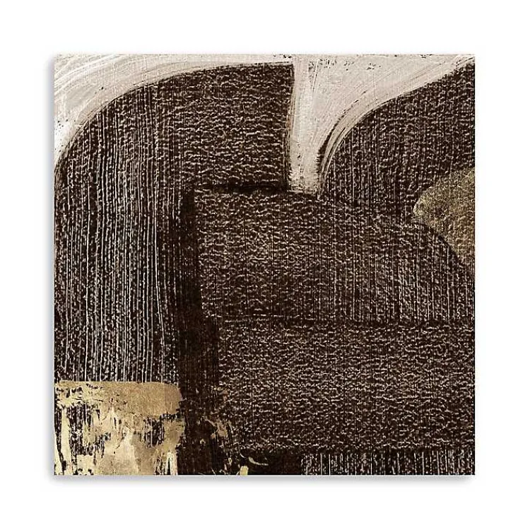 Kirklands Home to Gold Canvas Art Print, 40x40 in. Brown Sale